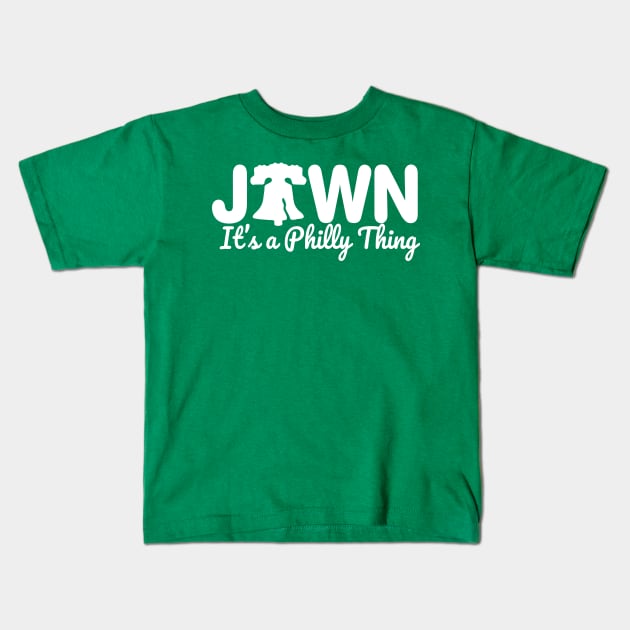 Philadelphia Jawn It's a Philly Thing Kids T-Shirt by TeeCreations